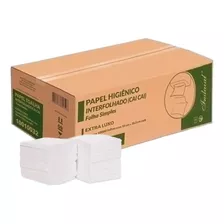 Papel Higiênico Luxo Folha Simples Cai-cai Indaial C/10.000