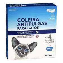 Coleira Anti-pulga Bullcat Coveli Kit C/3 Unidades 
