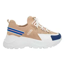 Zapatillas Sneaker Mujer Urbana Acordonada Plataforma P