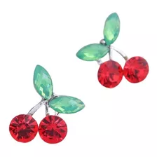 Aretes Pendientes De Cereza