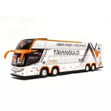 Miniatura Ônibus Campione Invictus Triângulo Turismo 4 Eixos