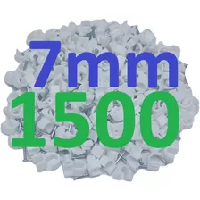 1500 Miguelão Fixa Cabo 7mm Rg59 Branco Acabamento Parede 