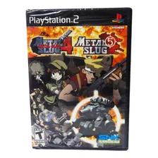 Metal Slug 4 Y Metalslug 5 Ps2 Nuevo Playstation 2 Trqs Snk