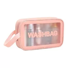 Necessaire Bolsa Transparente Feminina Pequena Impermeável 