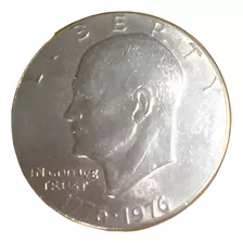 Moeda 1 Dolar Americano Comemorativa 1976 - 3,7 Cm Diâmetro