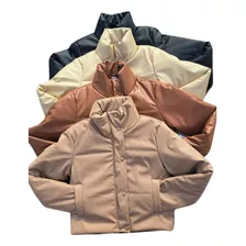 Campera Puffer Ecocuero