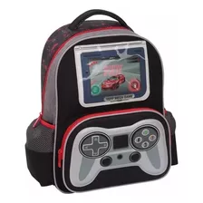 Mochila Infantil Masculina De Costas Escolar Vídeo Game