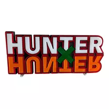 Placa Decorativa Hunter X Hunter Logo Em Pvc Expandido