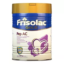 Leche De Fórmula En Polvo Frisolac Gold Pep Ac En Lata De 1 De 400g - 0 A 12 Meses