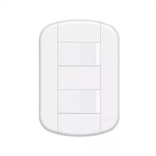 2 Interruptores Branco Simples Duplos 16a Blanc Fame 