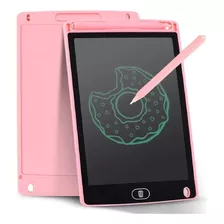 Lousa Digital 10.5 Lcd Tablet Infantil P/escrever E Desenho Cor Rosa