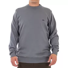 Sweater Quiksilver Perennials Hombre Moda Gris