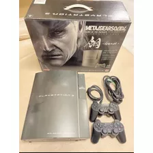 Playstation 3 Ps3 Fat Metal Gear Solid 