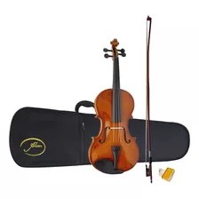 Violino Infantil Al1410 1/16 Alan C/ Case Arco Breu Cavalete