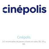 Cinepolis Cupón 2x1