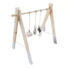 Gimnasio Juego Para Bebe De Madera Nordico Montessori