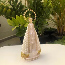 Kit 7 Nossa Senhora Aparecida De 30cm E 5 De 23cm Com Coroa 