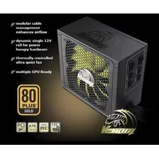 Fonte De Alimentação Para Pc Akasa Venom Power Pa100am03 1000w