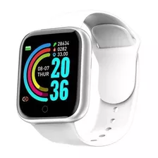 Relogio Inteligente Smartwatch D20 Y68 Bluetooth Branco