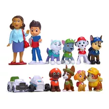 Paw Patrol Set De 12 Figuras Patrulla Canina - Envío Gratis