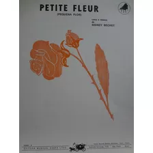 Partitura Piano Pequena Flor Petit Fleur Sidney Bechet