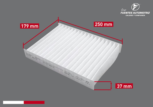 Filtro Cabina Cabin Filter Nissan Qashqai 2.0 2020 Original Foto 2