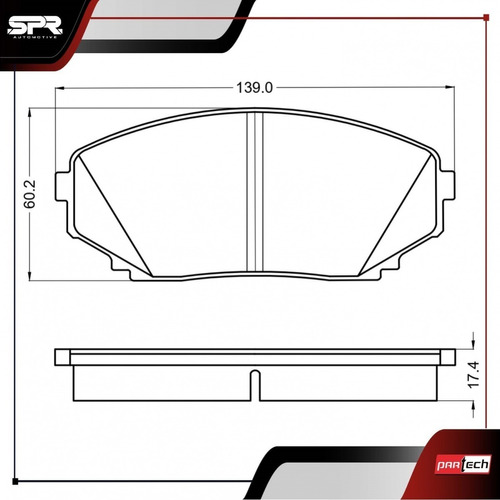 Balatas Delanteras Mazda Cx-7  2.3 L4 2007 - 2012 Foto 5