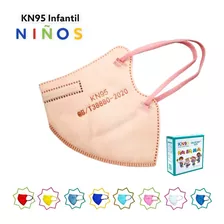 Kn95 Colores Infantil Sin Válvula (paq 10 Pz)