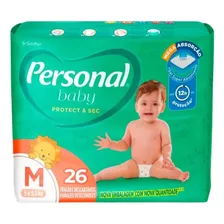 1 Fralda Personal Soft &protect P 28 M 26 G 24 Xg 20 Xxg 18