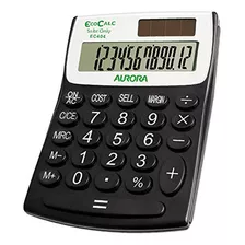 Aurora Ec404 Ecocalc Calculadora (fabricada Con Plástico Rec