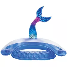 Inflable Flotante P/ Alberca Forma Cola De Sirena Poolmaster