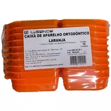 Kit 10 Unidades Estojo Caixinha Para Protetor Bucal/aparelho