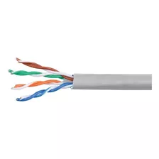 20 Mts Cable Utp Cat 5e Gris Ul Hikvision 100% Cobre