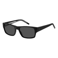 Lentes De Sol Tommy Hilfiger Hombre 20582180756ir Negro Mate