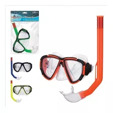 Kit Mergulho Infantil Avengers, Pé Pato Snorkel, Máscara