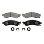 Set-4 Balatas Ceramica Traseras Corvette 6.2l V8 2008