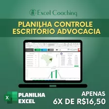 Planilha Controle Financeiro Escritório Advocacia E Advogado