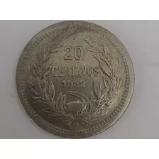 Moneda 20 Centavos Chile 1932