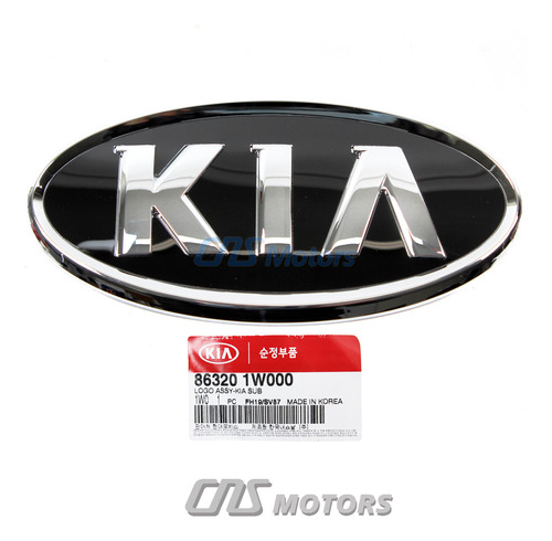 Genuine Front Grille Kia Logo Emblem For 2012-2015 Kia R Ddf Foto 4