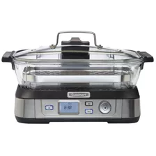 Vaporera Eléctrica Cuisinart Cookfresh Stm1000ar Color Gris 220v 1800w