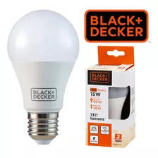 Lampada Led Bulbo A60 17w 3000k Black+decker Cor Da Luz Branco-quente 110v/220v