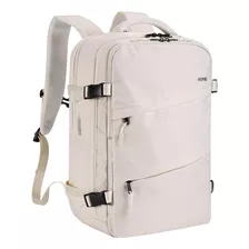 Mochila De Viaje 15.6 Pulgadas Beige