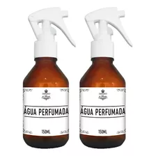 Kit 2 Frasco Vidro Ambar 150ml Borrifador Rotulo Escandinavo