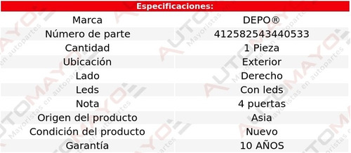 1_calavera Ext Derecha Depo 320i Bmw 2016-2018 Foto 4