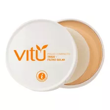 Polvo Facial Vitu Trigo Y Filtro Solar Color Avellana