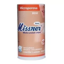 Fita Cirúrgica Microporosa Bege Missner 10cm X 10m