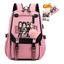 Kit 3 Mochila Escolar Kpop Blackpink