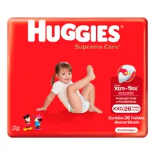 Fraldas Huggies Supreme Care Xxg 26 u