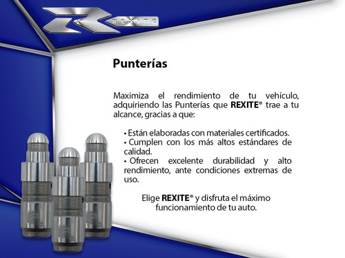 4 Punteras Ajustables Rexite Horizon 2.2l 4 Cil 1983 Foto 4