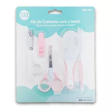 Kit Cuidados Higiene Bebe Escova Pente Cortador De Unha